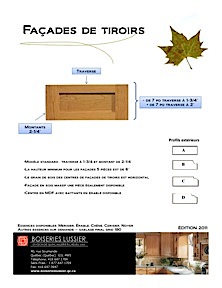 Librairie des catalogues Boiseries Lussier - Catalogue de produits et de portes d'armoires - page 9