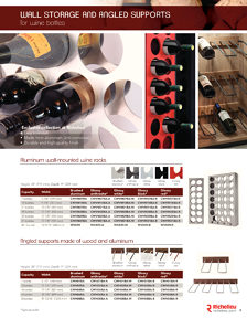 Boiseries Lussier Catalog Library - Wine cellar Solutions
 - page 3