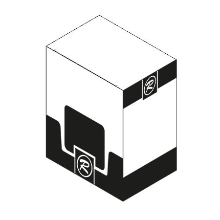 Boîte de carton (modèle 1P597)