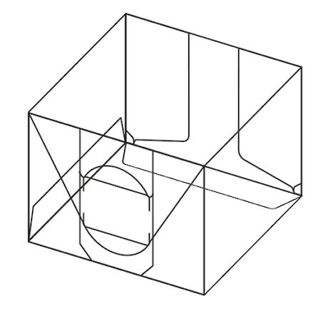 Plastic box (model VP575)